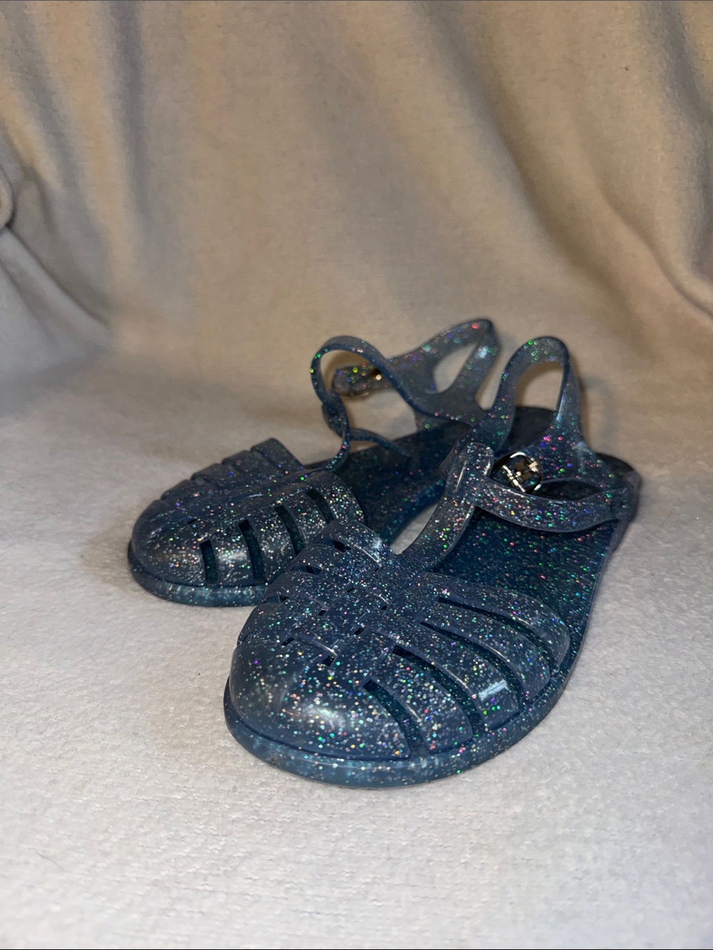 Old Navy Glitter Jelly Sandals - Sparkling Navy